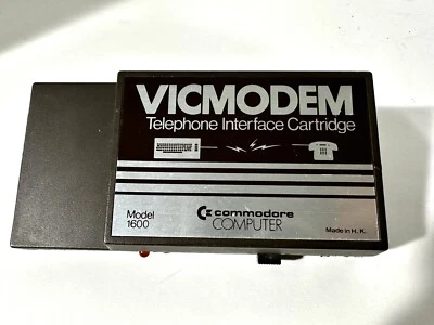 Vicmodem telephone interface cartridge Commodore Model 1600 - Image 1 of 2