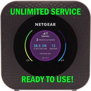NETGEAR MR1100 Mobile Hotspot Router  💥 INCLUDES UNLIMITED DATA PLAN ✅