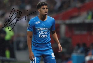 Luis Henrique - Hand Signed 12x8 Inch Photograph - Olympique de Marseille - COA - Picture 1 of 1