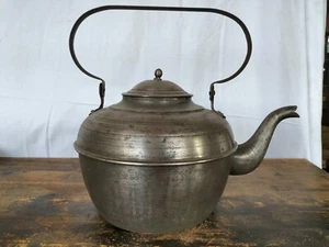 Bollitore Lamiera  Vintage Antico Teiera bricco  1.1 kg - Picture 1 of 9