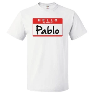 Camiseta Hello My Name Is Pablo - Imagen 1 de 2