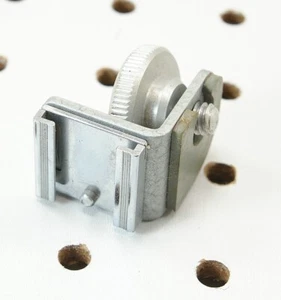 Vintage Metal Cold Shoe Flash Adapter with 1/4-inch -20 Tripod Screw Acessory - Picture 1 of 6