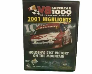 V8 Supercar 1000 Bathurst 2001 Highlights Region Free Australian Motorsport - Picture 1 of 4