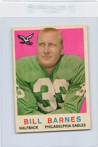 1959 Topps #25 Bill Barnes Eagles NM *2267 - Picture 1 of 2