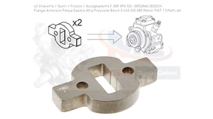 2x CHIAVETTE FRIZIONI GIUNTI FLANGIA 0445010080 46779630 F00R0P0133 1.3 MULTIJET - Foto 1 di 2
