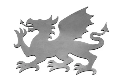 Dragon Silhouette for Weathervanes, Windvanes - Steel - MC1461 - Image 1 of 3