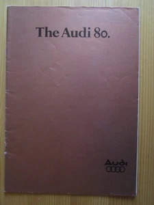 The Audi 80. Prospekt, brochure, 1/78 - Bild 1 von 3