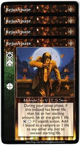 Rejuvenate x4 Nights of Reckoning V:TES VTES Vampire CCG - Picture 1 of 1