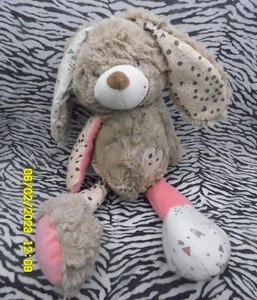 CD/ KUSCHELTIER PLÜSCH TAO AUGENSCHUTZ HASE ROSA BEIGE GRAU ERBSEN HERZ 38 CM NEU - Bild 1 von 3