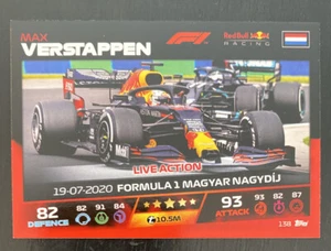 2021 Topps Turbo Attax Max Verstappen #138 - Picture 1 of 2