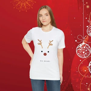 OH DEAR! - Unisex Trikot Kurzarm T-Shirt - Bild 1 von 23