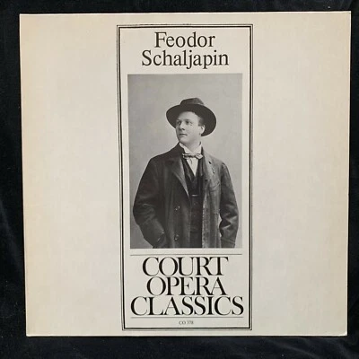 FEODOR CHALIAPIN - Feodor Schaljapin - Court Opera Classics CO 378 LP - Image 1 of 4