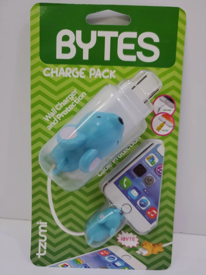 Tzumi 6270 Cord Bytes Cable Protectors Charge Pack Mouse
