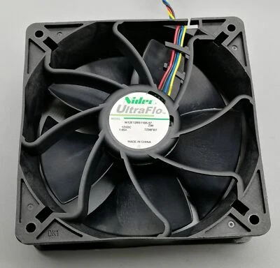 MARKENLOS Nidec Ultraflo W12E12BS11B5-07 120 × 120 × 38 mm Antminer Cooling Fan