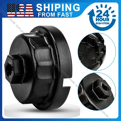 14 Flutes 64mm Oil Filter Wrench Fits Toyota Lexus RAV4 Camry 2.0L - 5.7L Engine Foto 1 de 4