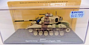 M60A3 EGYPTAIN ARMY ALEXANDRIA EGYPT 1999 1:72 SCALE BY ATLAS NEU - Bild 1 von 1