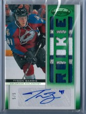 2012-13 Panini Certified Freshman Fabrics Mirror Emerald/Red Tyson Barrie