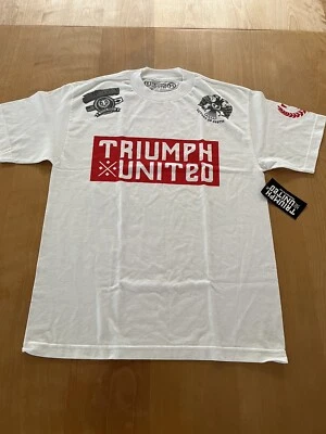 Camiseta MMA Triumph United 'Victory' Blanca Med Foto 1 de 3