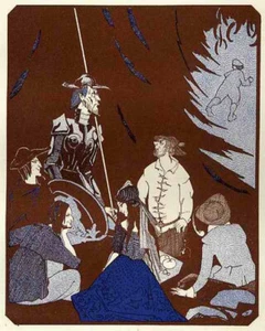 Don Quijotes Tales - Jean de BOSSCHÈRE 1922 Jean de BOSSCHERE Don Quijote - Picture 1 of 2