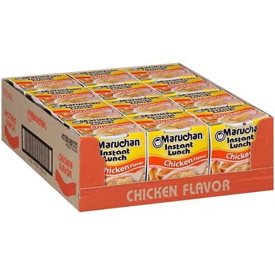 12-Pack Maruchan Instant Lunch, Ramen Noodle Soup, Chicken Flavor, 2.25 Ounce - Image 1 of 4