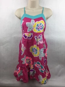 NWT Girl's Gap Kids Pink Butterfly Sundress Size XL - Picture 1 of 4