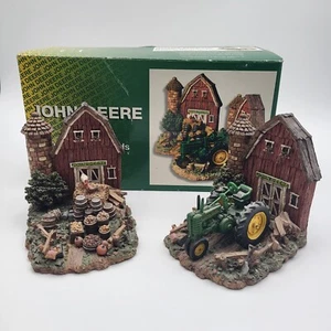 Sujetalibros John Deere Modelo "G" Tractor Granja Escena - Imagen 1 de 17