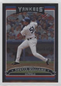 2006 Topps Chrome Black Refractor /549 Bernie Williams #44