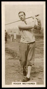 Millhoff - 'Famous Golfers' (1928) - Roger Wethered - Picture 1 of 2