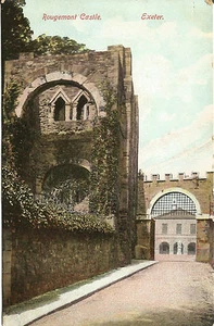 Rougemont Castle, Exeter Postcard posted 1908 - Picture 1 of 2