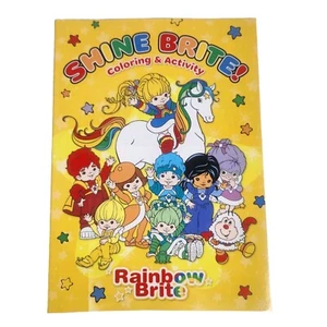 Rainbow Brite Shine Brite! Coloring & Activity Book Hallmark 2024 New - Picture 1 of 7