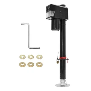12v Electric Jack Stand Wheel 1587kg 3500lbs Caravan Trailer Boat Stabilizer Leg - Picture 1 of 12