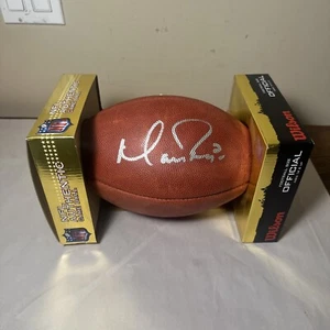 Matt Ryan 2 Atlanta Falcons Signed Autographed Gold Official Duke Football - Picture 1 of 7
