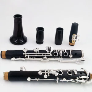 Latest styles Silver Plated Keys G Tune Ebony Clarinet - Picture 1 of 3
