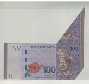 RM100 Siri 12 Zeti (2018) Major Cutting ERROR AR3097780 Rare - Picture 1 of 2