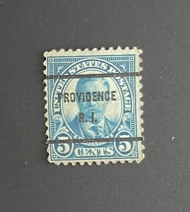Providence, Rhode Island Type 61 Precancel - 5 cents Roosevelt - U.S. #637 - RI - Picture 1 of 1