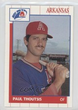 1990 Grand Slam Arkansas Travelers Paul Thoutsis #28