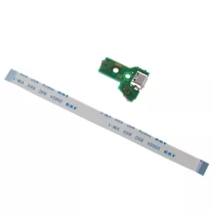 Replace USB Port Charging Board For JDS-040 PS4 Controller With 12Pin Flex Cable - Picture 1 of 8