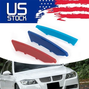 Se adapta a BMW Serie 3 E90 M Sport Parrilla delantera para riñón Tira de inserción Borde Cubierta Clip- - Imagen 1 de 8
