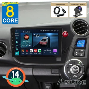 DAB+ 8Core 4+64GB CarPlay Stereo Radio GPS For Honda Insight 2009-2014 Android14 - Picture 1 of 13