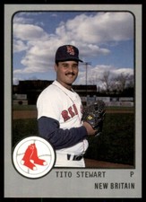 1988 ProCards Tito Stewart New Britain Red Sox #905