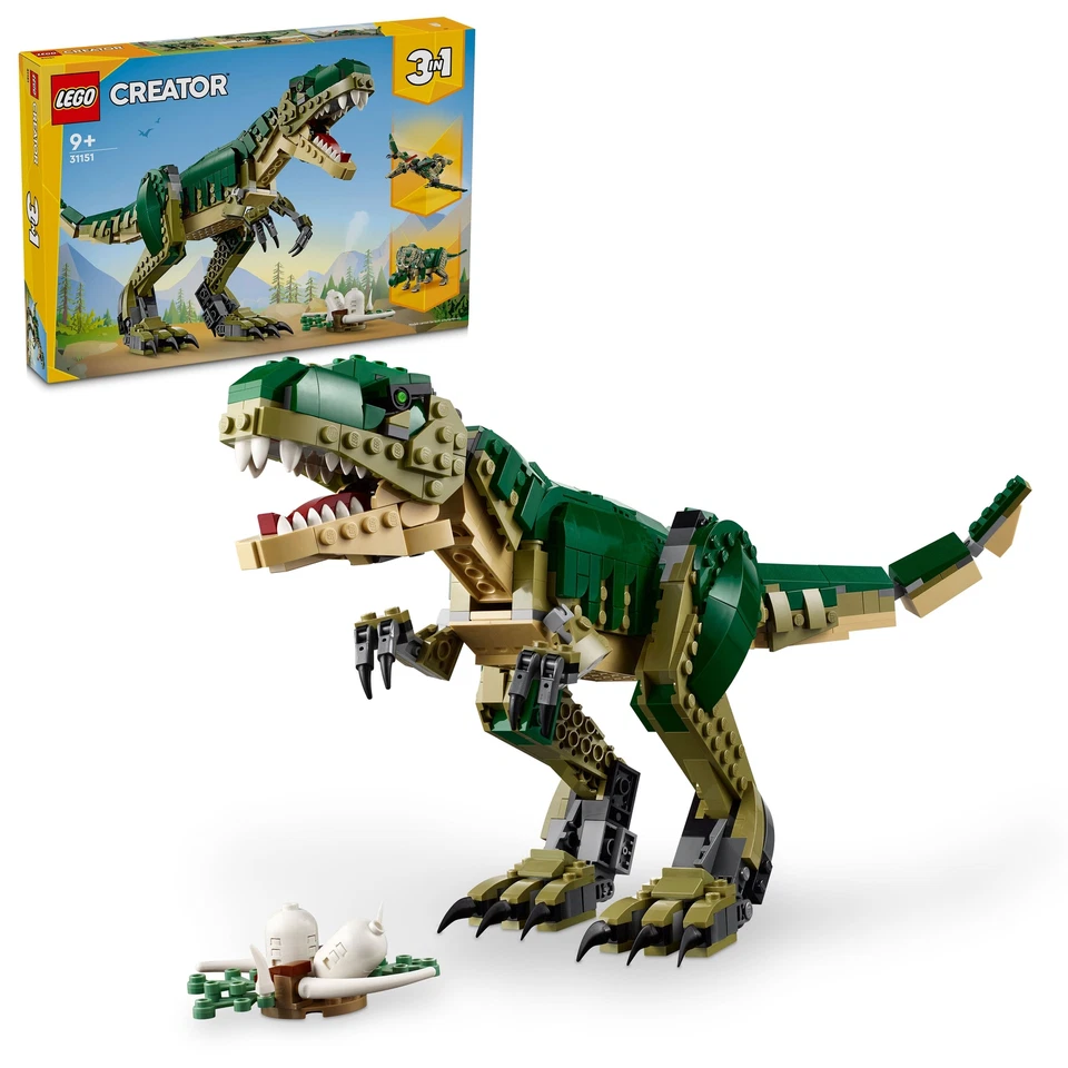 LEGO CREATOR: T. Rex 3-in-1 Set 31151 Neu & Versiegelt KOSTENLOSER VERSAND - Bild 1 von 1