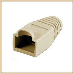 RJ45 Knickschutztüllen - 8 Stück - Beige - Afbeelding 1 van 1