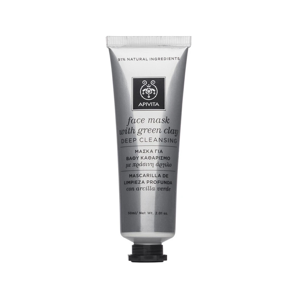 APIVITA Mask For Deep Cleansing With Green Clay 50ml - Image 1 of 1