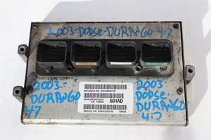 2003 DODGE DURANGO 4.7L ENGINE COMPUTER P56040501AD - Picture 1 of 3