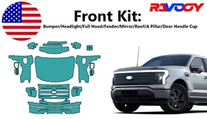For Ford F-150 Lightning Lart XLT Plat 2022-25 Paint Protection Film PreCut PPF - Picture 1 of 7