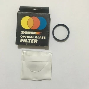 VINTAGE ZYKKOR 37mm SKYLIGHT 1A FILTER WITH CASE AND BOX MADE IN JAPAN - Picture 1 of 5