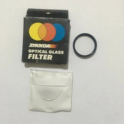 VINTAGE ZYKKOR 37mm SKYLIGHT 1A FILTER WITH CASE AND BOX MADE IN JAPAN - Image 1 of 4