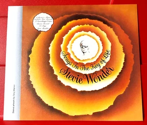 Stevie Wonder Songs In The Key Of Life Album Cover Art PICTURE/PRINT 5.5" x 5" - Picture 1 of 3