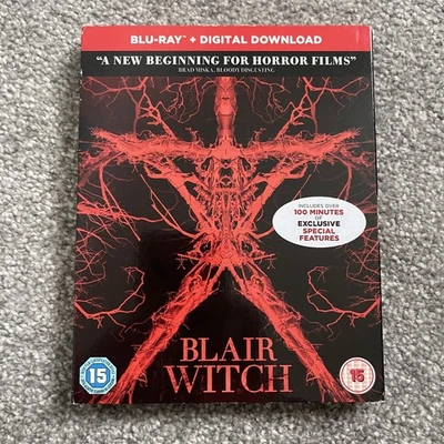 Blair Witch Blu-Ray (2017) Corbin Reid, Wingard with Slipcover Horror - Image 1 of 4