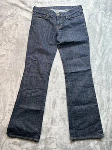 Pantalones de mezclilla Citizens Of Humanity para mujer talla 29 azules Kelly elásticos corte bota tiro bajo boho - Imagen 1 de 18